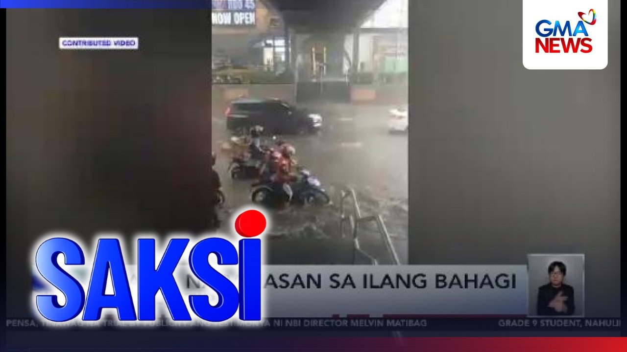 Baha, naranasan sa ilang bahagi ng Antipolo | Saksi