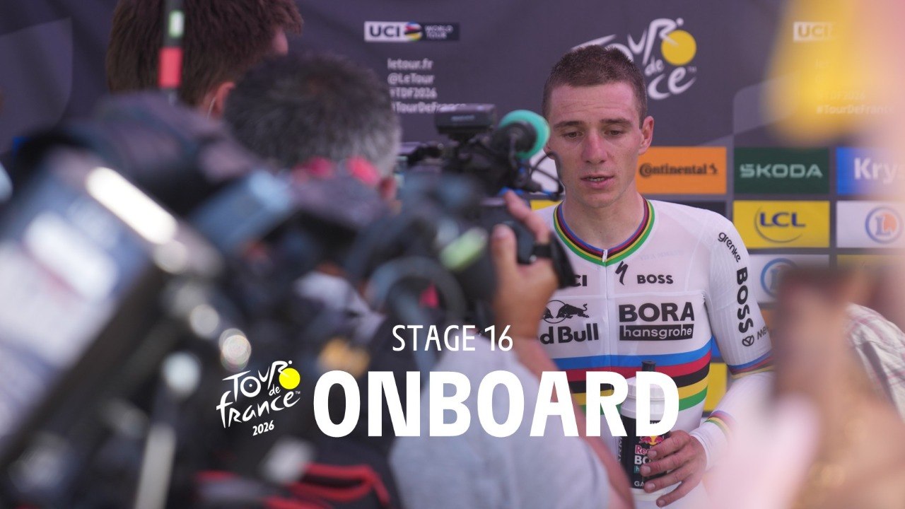 Tour de France 2026 - Stage 16 Onboard camera