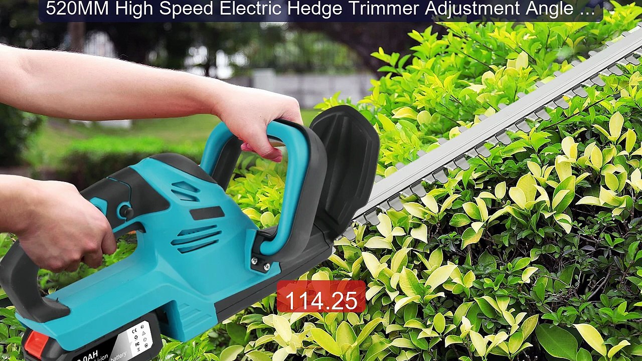 520MM High Speed Electric Hedge Trimmer Adjustment Angle Lawn... -- Amazing Value 2026 | Must Have!