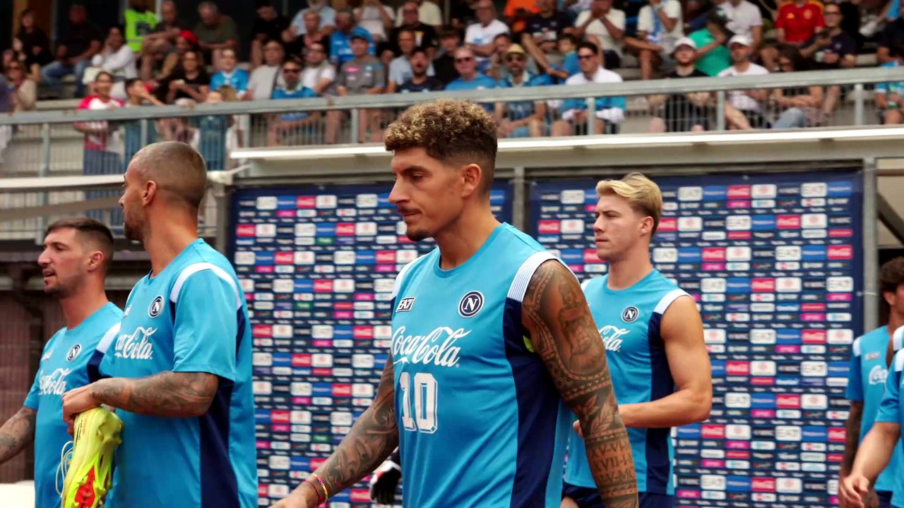 Dimaro Day 5, le immagini più belle dell'allenamento pomeridiano del Napoli