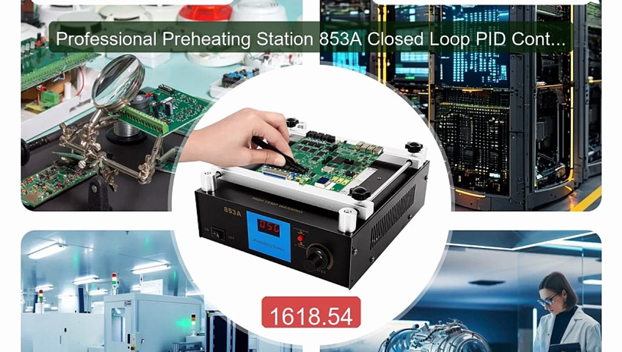Professional Preheating Station 853A Closed Loop PID Control Stainl... -- Top Rated 2026 | Buy Now!