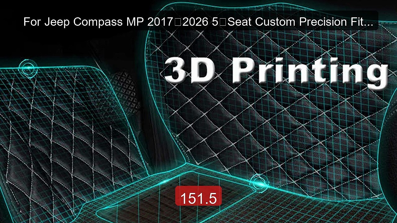 For Jeep Compass MP 2017‑2026 5‑Seat Custom Precision Fit Car ... -- Hot Deal 2026 | Limited Offer!