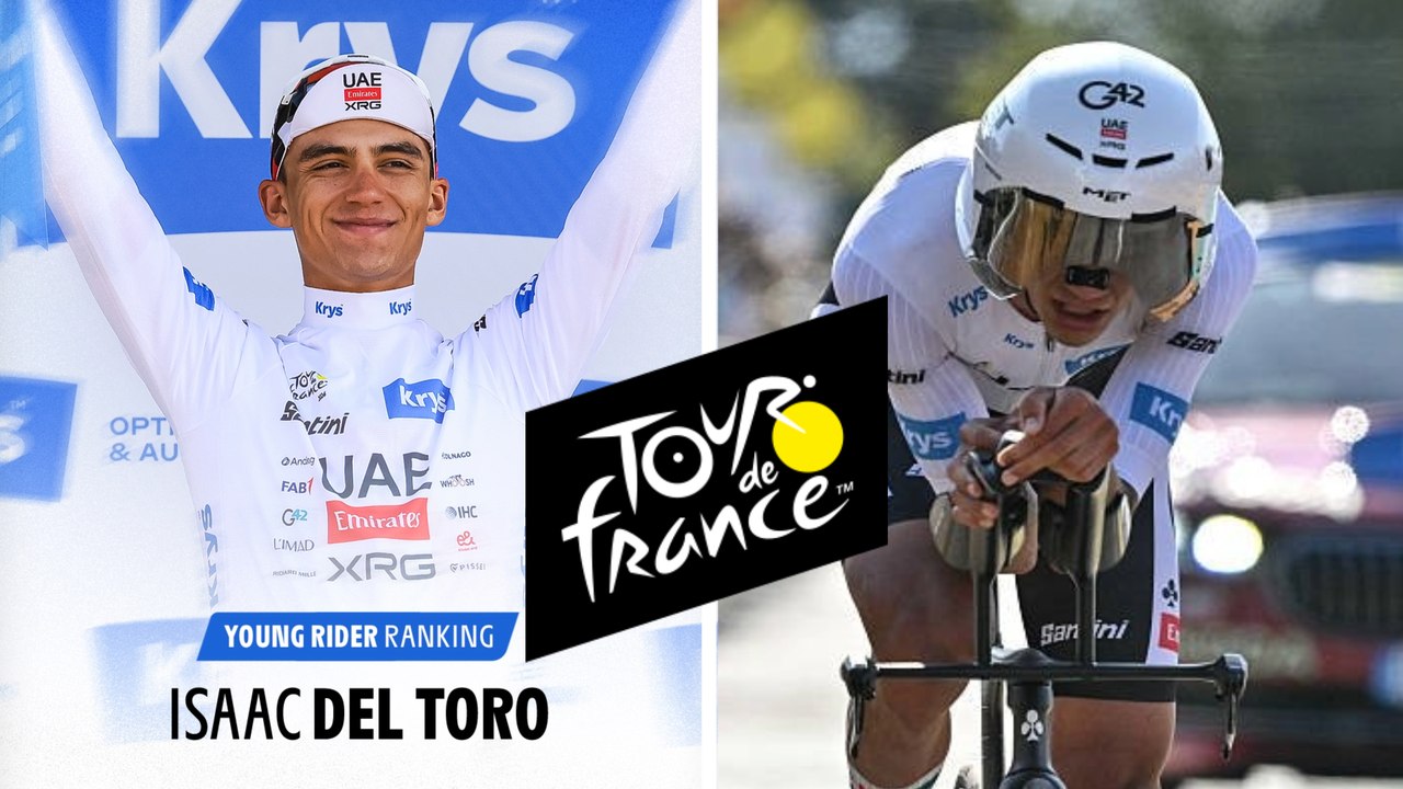 Isaac del Toro defiende el podio y el mallot blanco en la etapa 16 del Tour de Francia