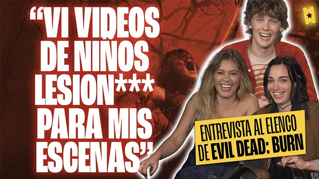 Entrevista con el elenco de 'Evil Dead: En Llamas'