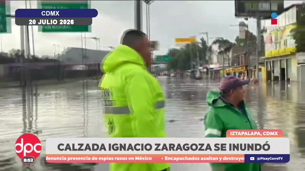 Fuertes lluvias dejan afectaciones en CDMX y Edomex | De Pisa y Corre con Paola Rojas