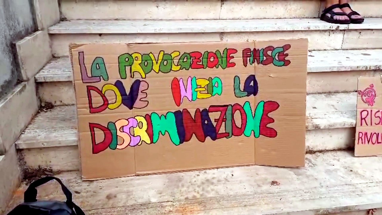Toni Pitoni, la protesta a Sassari contro il concerto