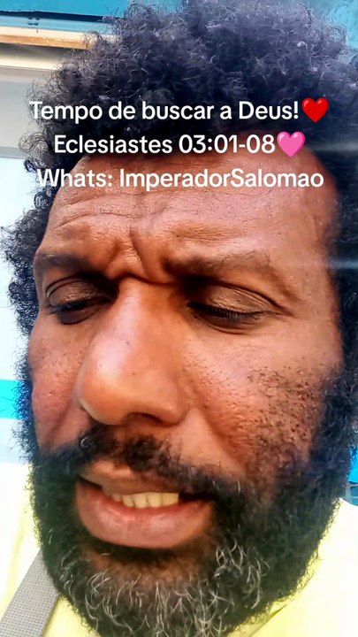 Tempo de buscar a Deus!❤️ Eclesiastes 03:01-08 Whats: ImperadorSalomao