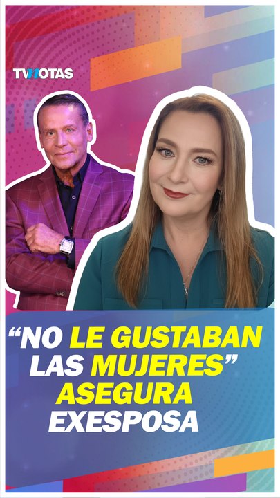Diana Golden, exesposa del Alfredo Adame, asegura él le confesó que "nunca le gustaron las mujeres"