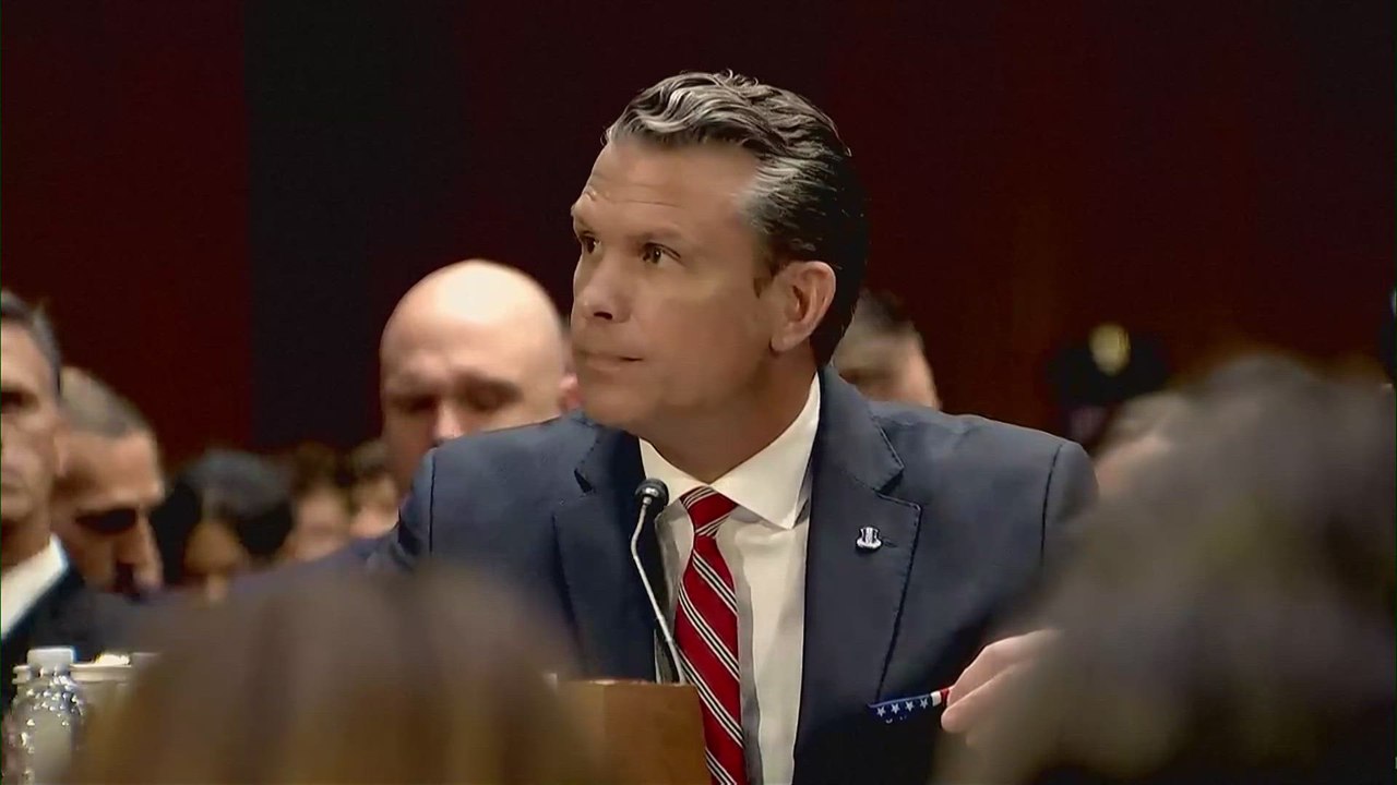 HEGSETH’S testimony interrupted FOUR TIMES in chaotic opening on Capitol Hill