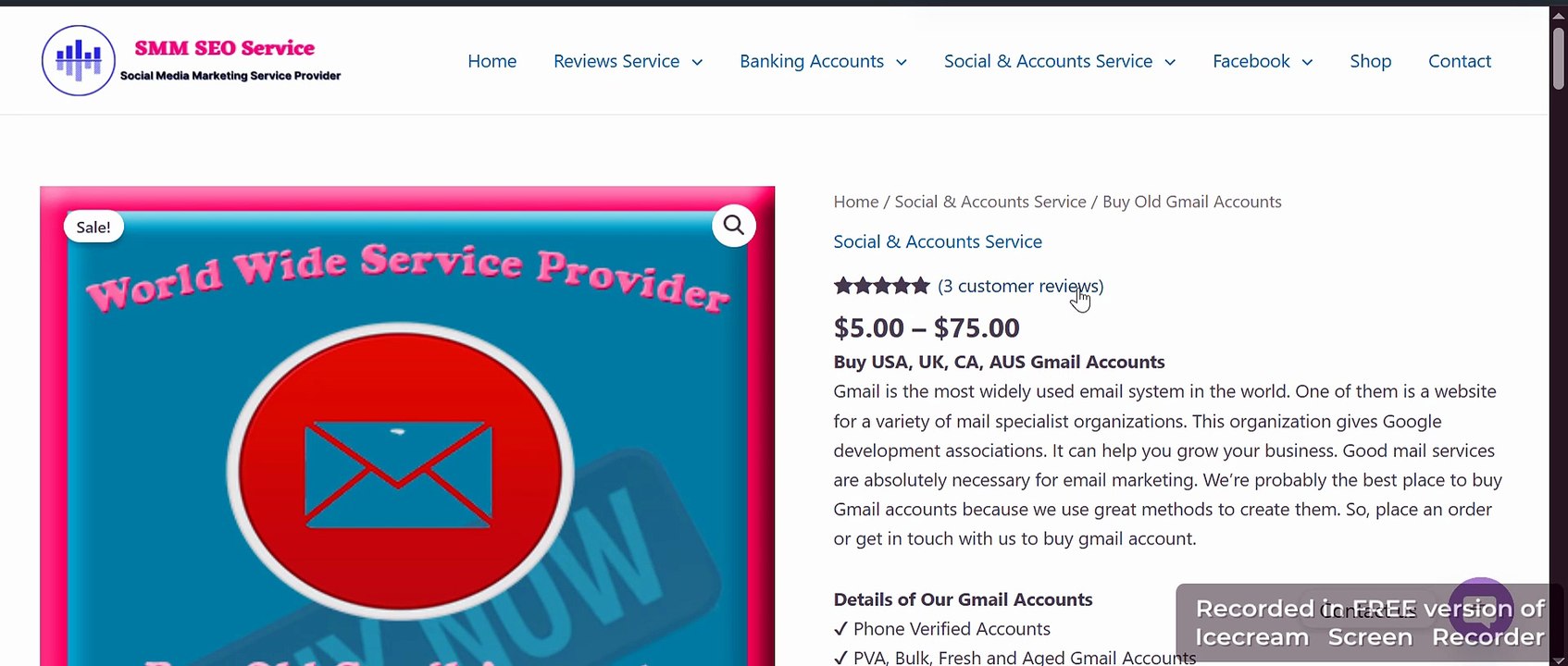 best sites to buy old Gmail accounts in bulk?