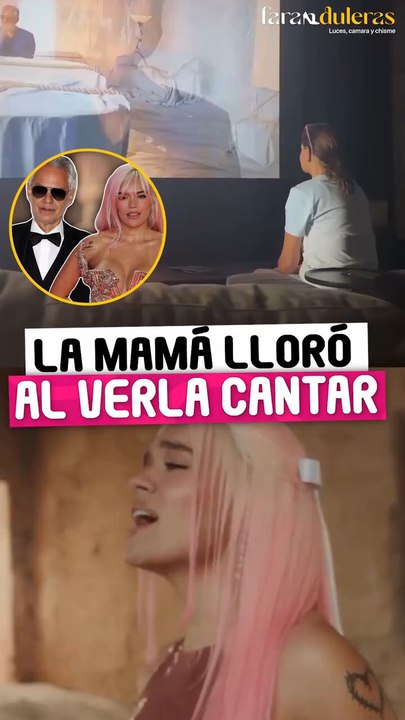 La mamá de Karol G lloró al verla cantar Vivo por ella