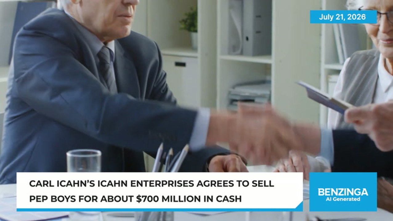 Icahn Sells Pep Boys