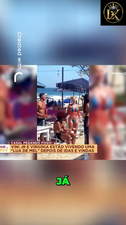 Vini Jr. e Virgínia Juntos na Praia: Novo Visua...