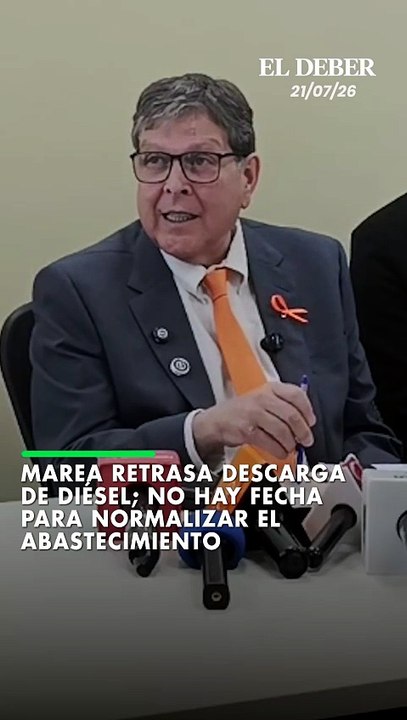 Marea retrasa descarga de diésel; no hay fecha para normalizar el abastecimiento