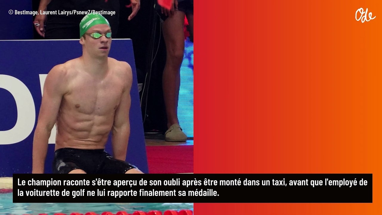 Léon Marchand a perdu l'une de ses médailles d'or des JO : son anecdote improbable qui en dit long sur son rapport à ses exploits
