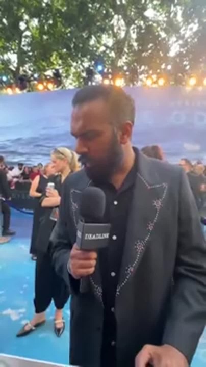 Himesh Patel 'Odyssey' UK Premiere Interview 2 - VERTICAL
