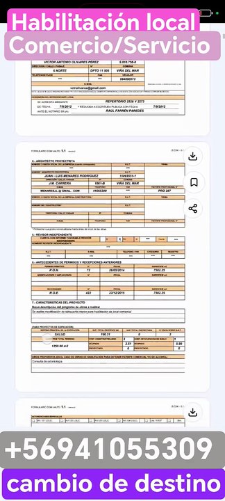 habilitación de local comercial