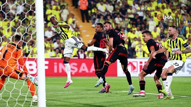 UEFA Şampiyonlar Ligi: Fenerbahçe: 1 - Gornik Zabrze: 0 (Maç sonucu) | Ajansspor | IHA