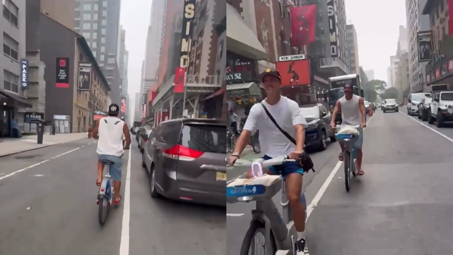El ritual de Eric, Ferran y Olmo por Broadway antes de la final: “Ahí empezó”