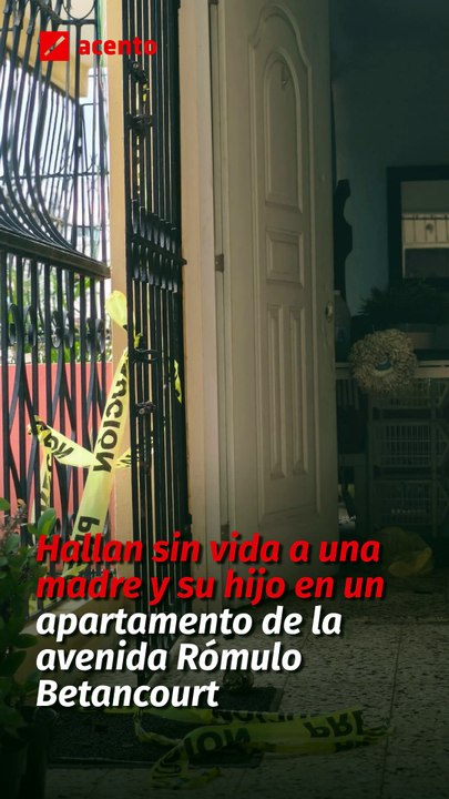 Hallan sin vida a una madre y su hijo en un apartamento de la avenida Rómulo Betancourt