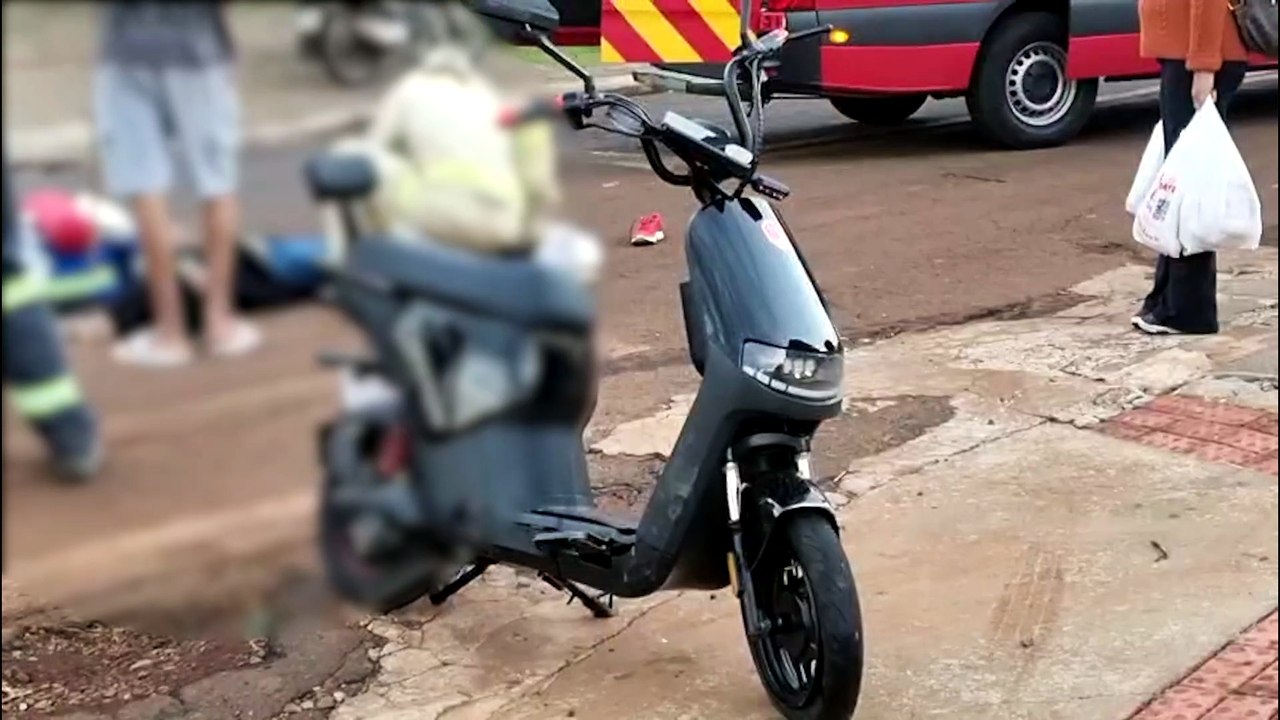Gestante de autopropelido fica ferida em acidente de trânsito no São Cristóvão