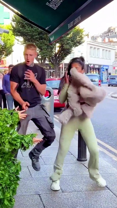Bush Man's best scare prank!
