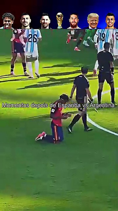 Espanha 🇪🇸 vs Argentina 🇦🇷 #football #shorts #worldcup
