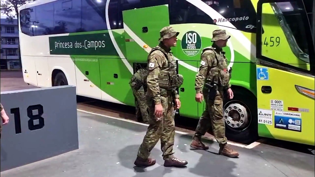 Operação Ágata mobiliza forças de segurança na Rodoviária de Cascavel para combater crimes na fronteira