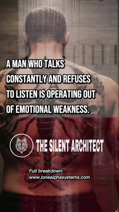 Why the Strongest Men Don't Make Noise