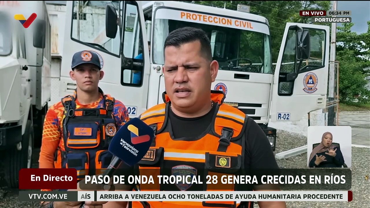 Portuguesa | Protección Civil está en alerta por crecidas de ríos por la onda tropical #28