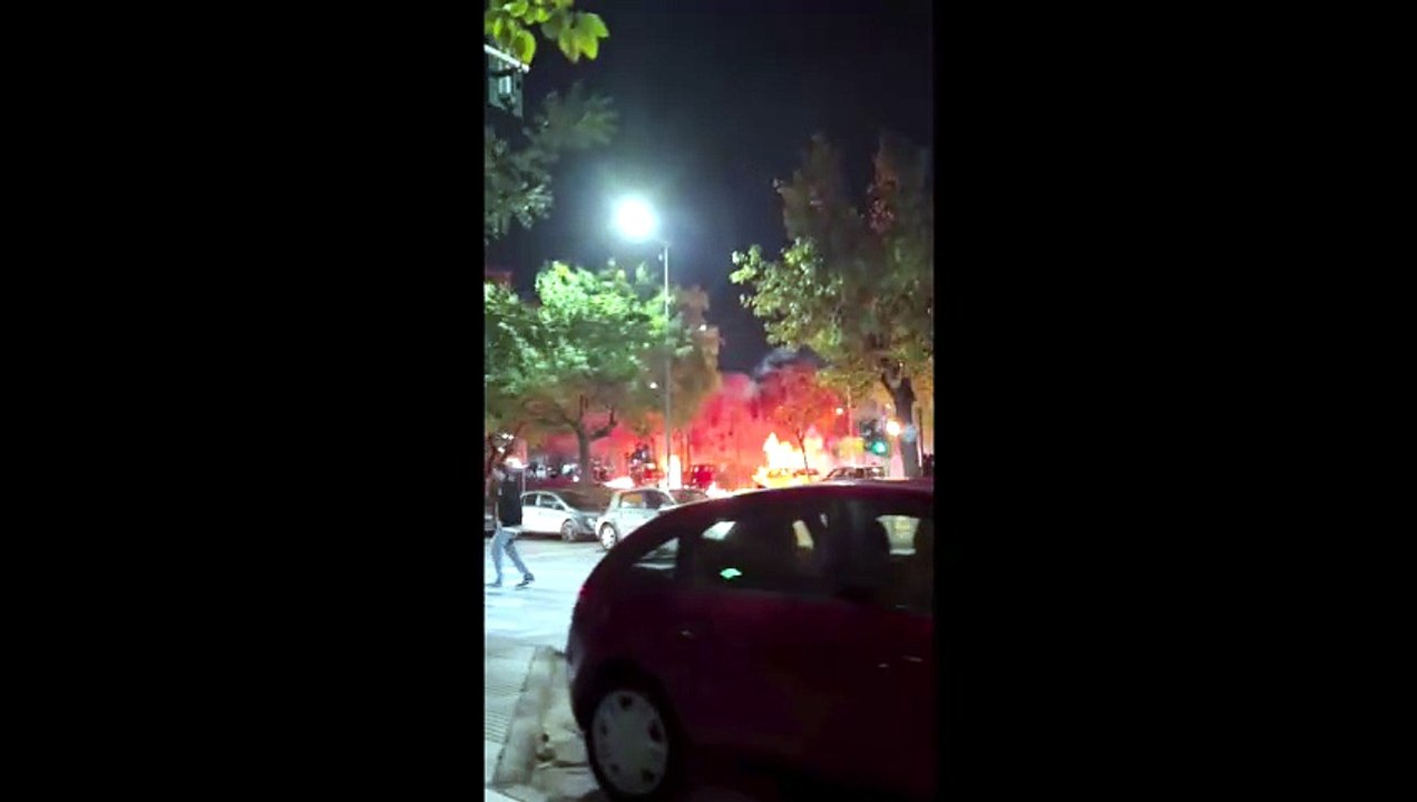 Peaceful protesters in Iran