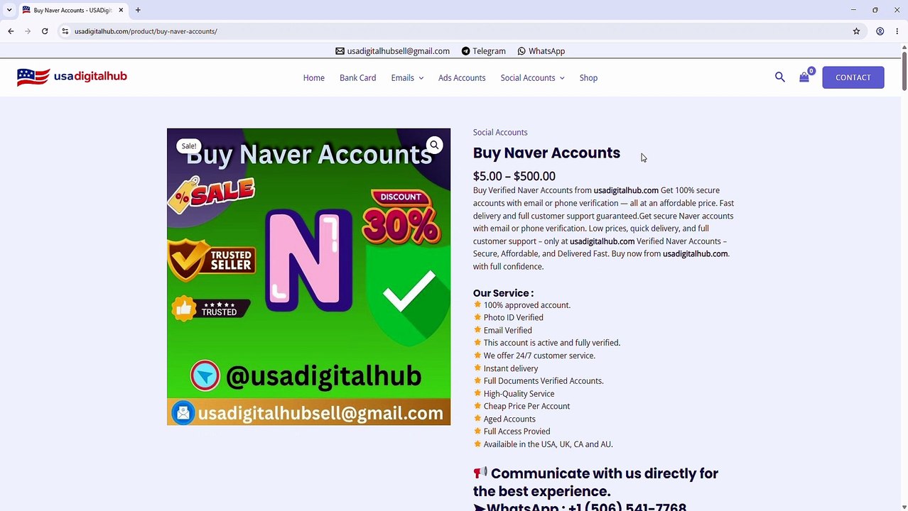5y Top Solutions for Buying Old Naver Accounts for Content