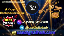 Complete Guide to Buying Old Yahoo Accounts: Top 10 Sites