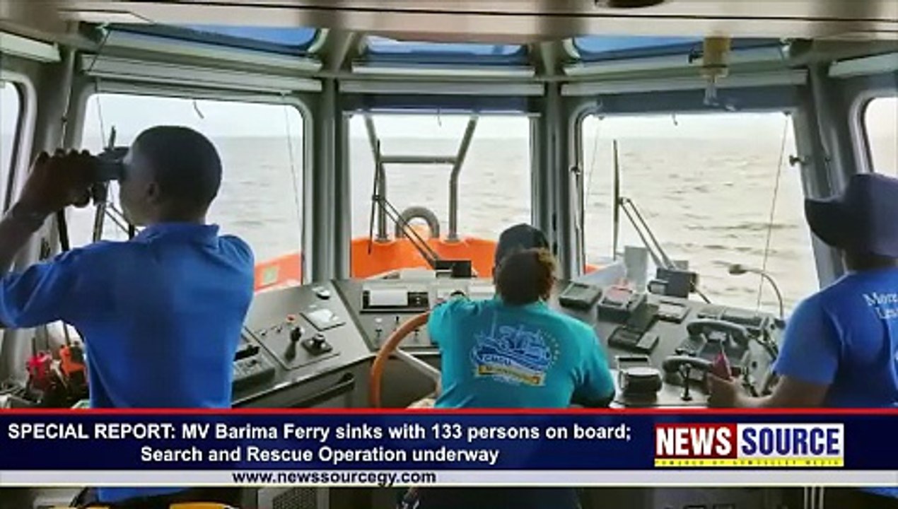 41 BODIES RECOVERED FROM MV BARIMA SO FAR