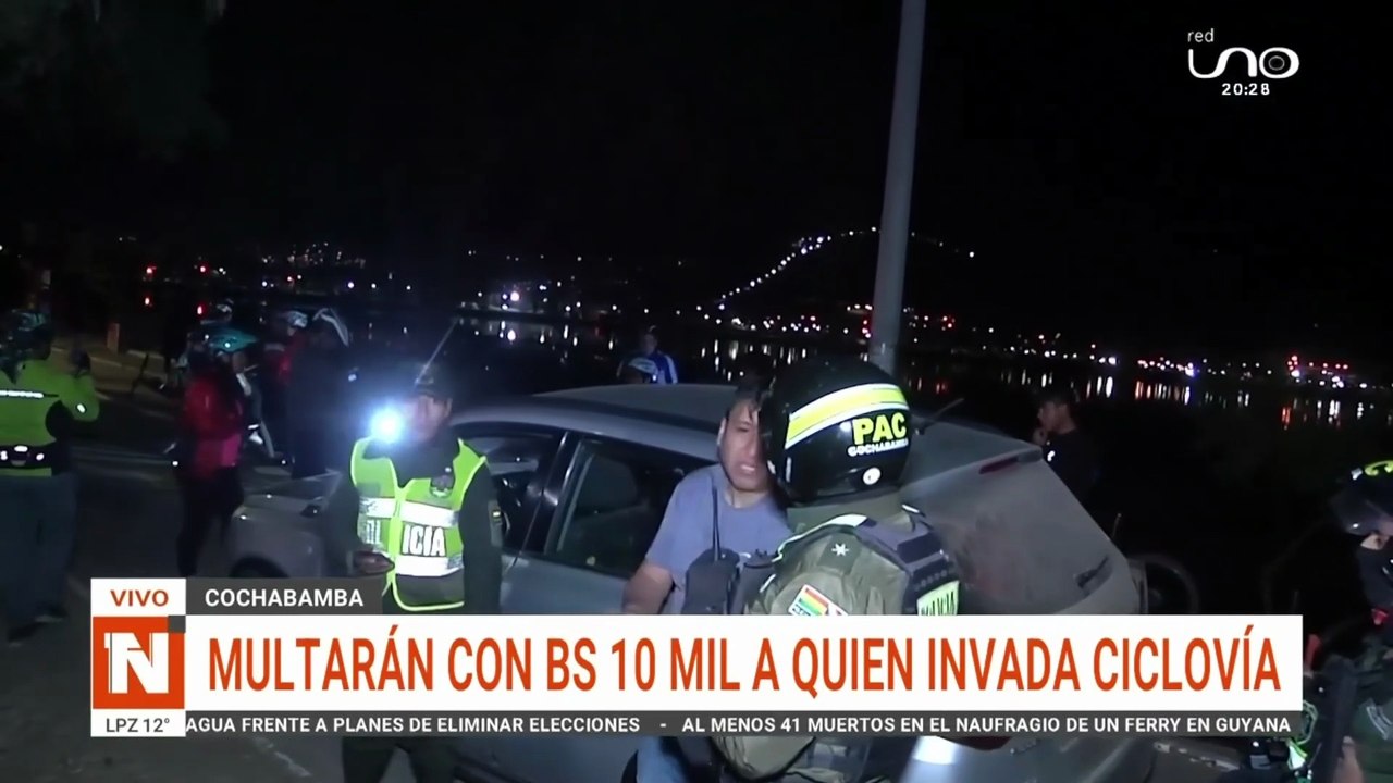 MULTA CICLOVIA CBBA