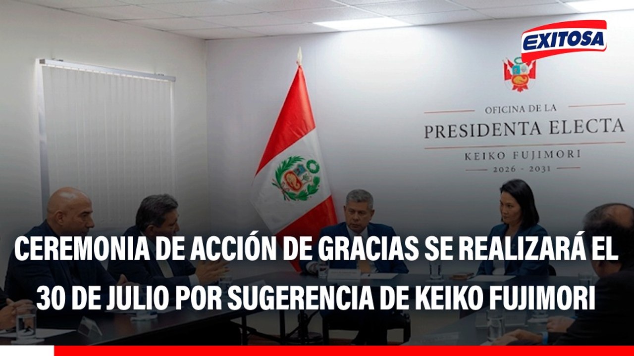 Representantes de iglesias cristianas evangélicas indicaron que ceremonia de acción de gracias cambiará de fecha