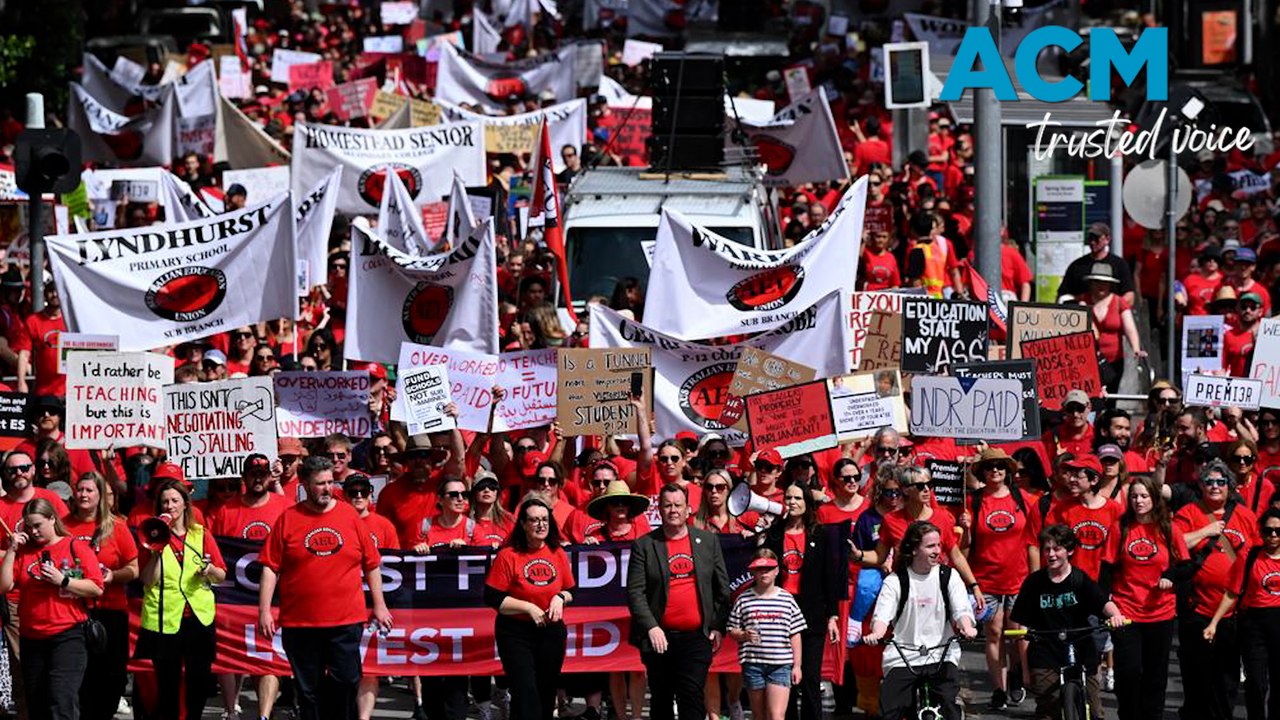 Victorian teachers reject pay offer and prepare to strike