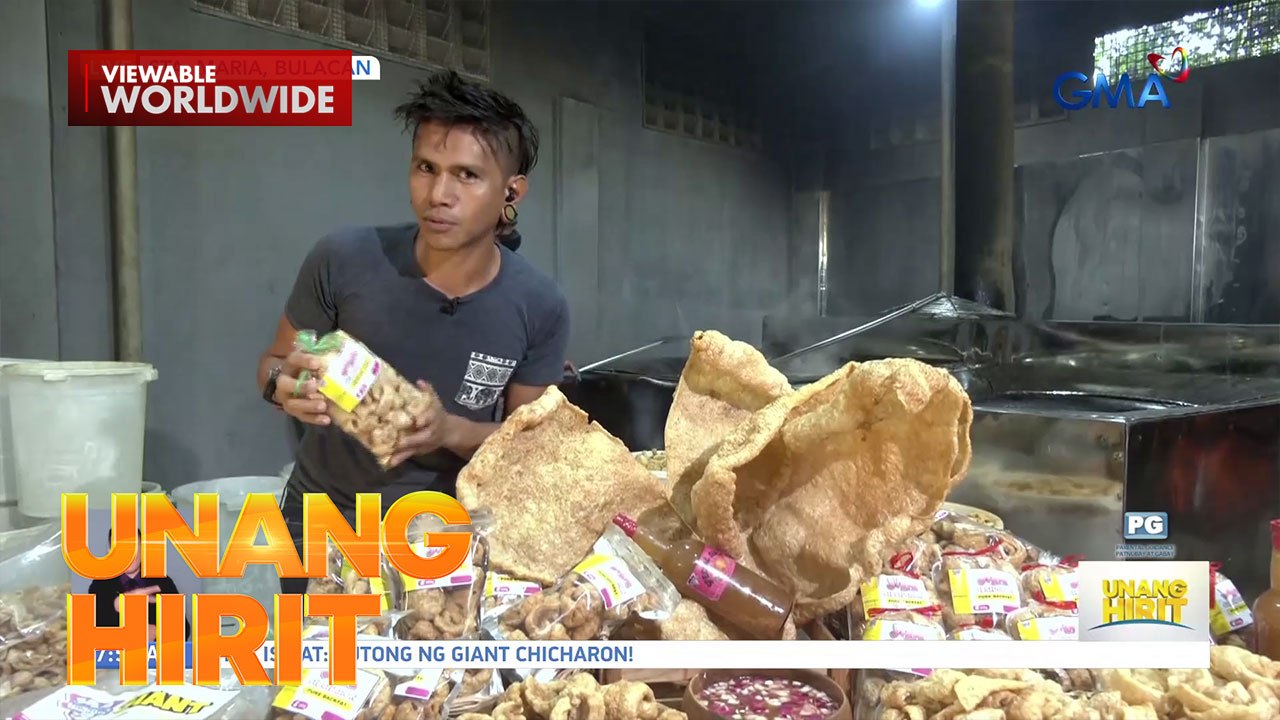 This Is Eat - Giant chicharon sa Bulacan | Unang Hirit