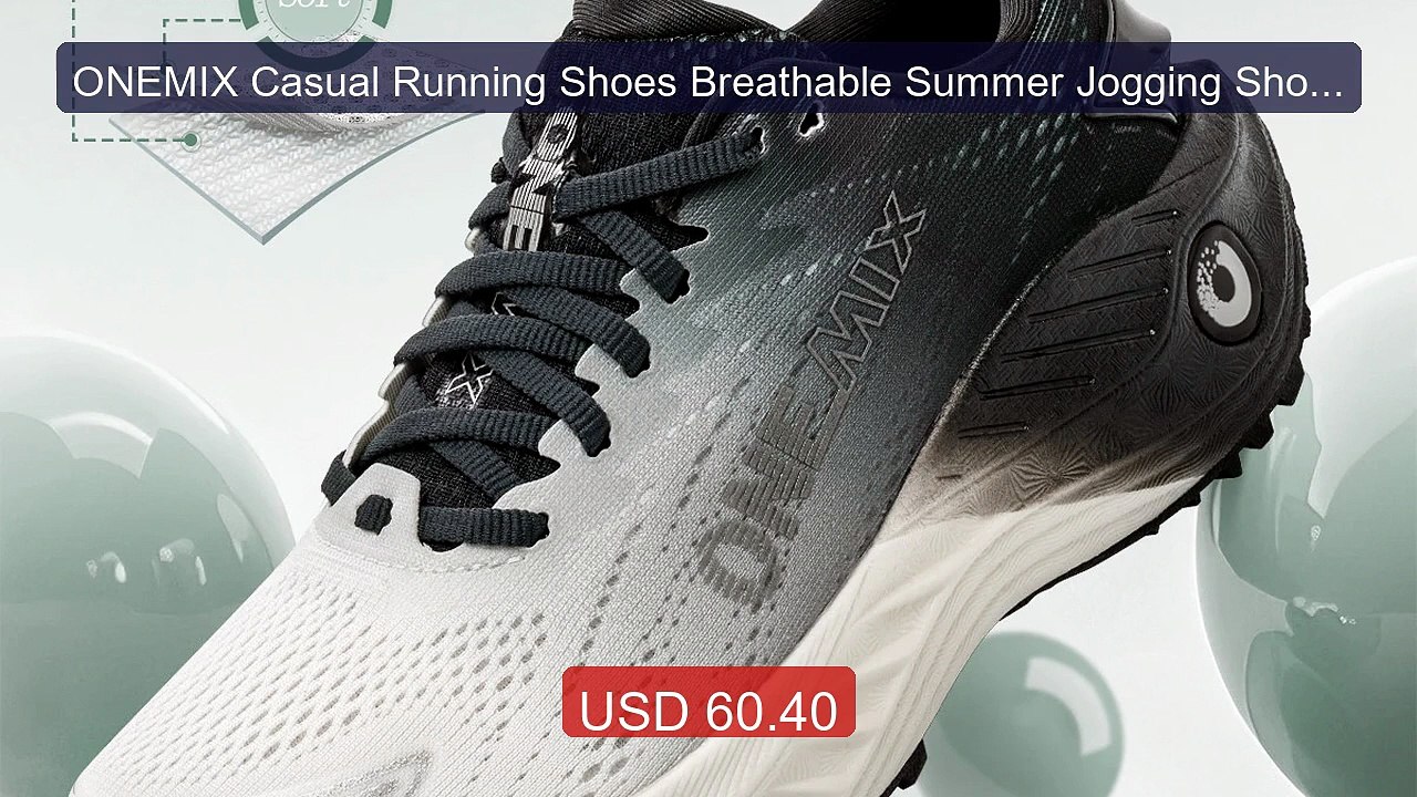 ONEMIX Casual Running Shoes Breathable Summer Jogging Shoes Me... -- Best Buy 2026 | Great Quality!