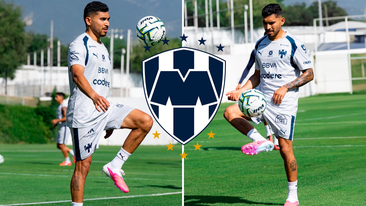 Jugadores de Rayados reciben a Orbelín Pineda y así le dan la bienvenida