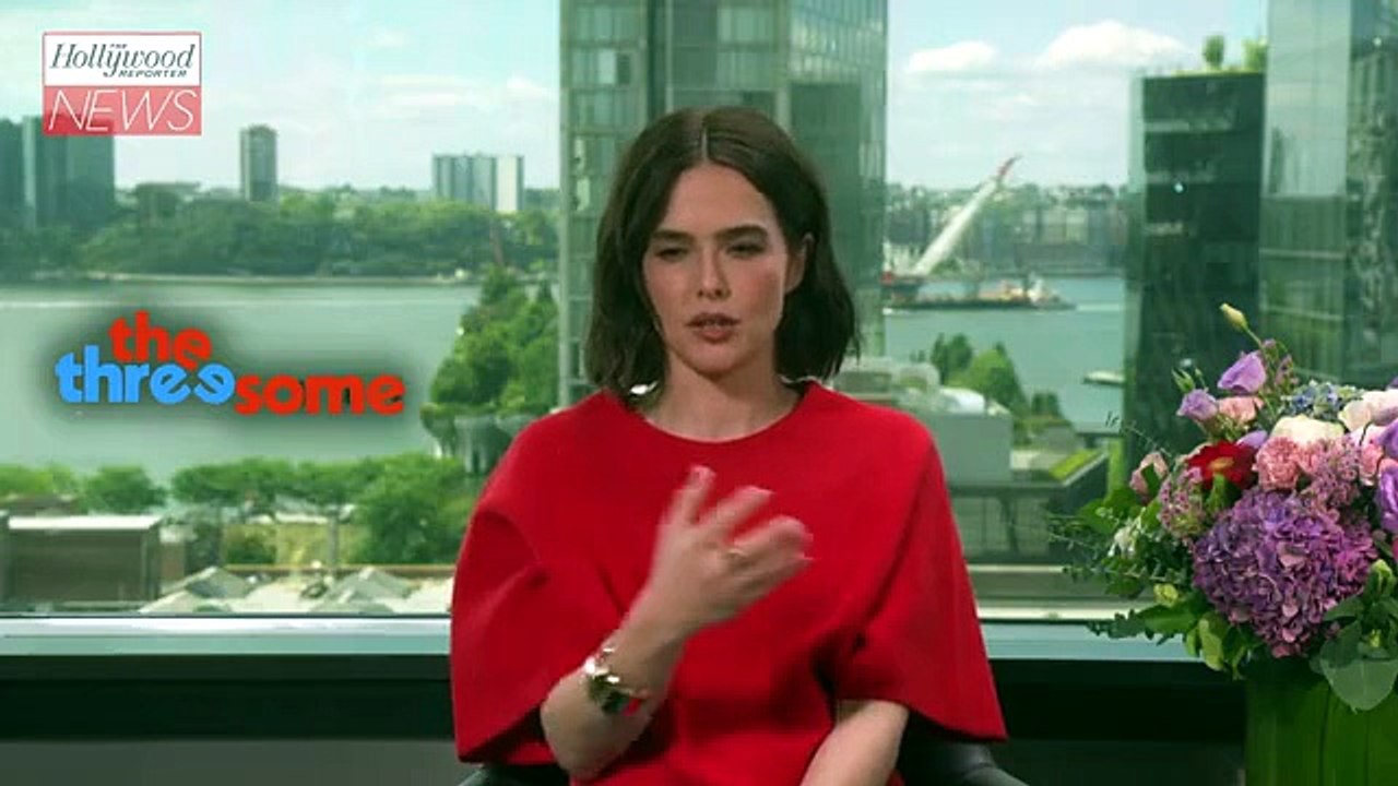 Zoey Deutch, Jonah Hauer-King & Ruby Cruz Talk Chemistry & Aftermath of 'The Threesome' | THR News Video [Full Movie]
