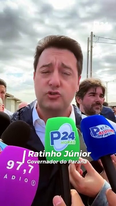 Ratinho Junior explica por que escolheu Sandro Alex para sua sucessão