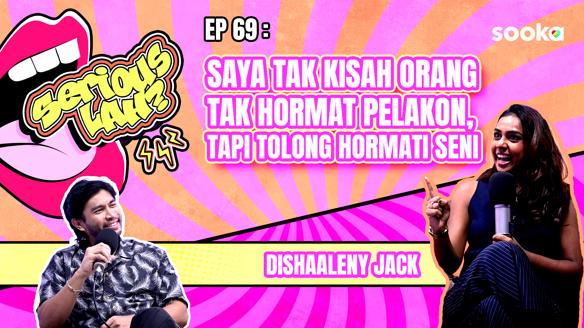 Dishaaleny Jack Terkedu Diserang Soalan Terlalu Jujur Dari Peminat | Serious Lah? EP68