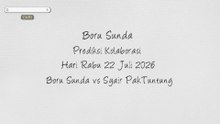 Kode Syair Boru Sunda Hari Rabu 22 Juli 2026 #paktuntung