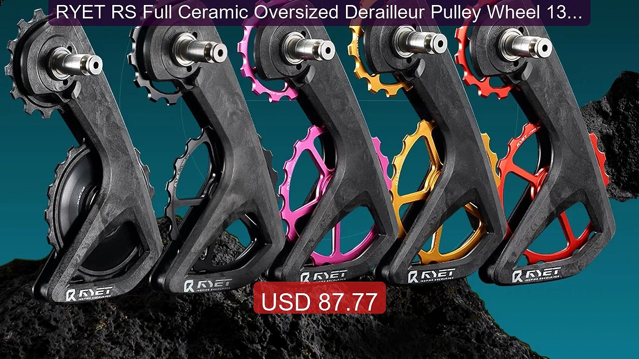 RYET RS Full Ceramic Oversized Derailleur Pulley Wheel 13T-... -- Top Pick 2026 | Unbeatable Price!
