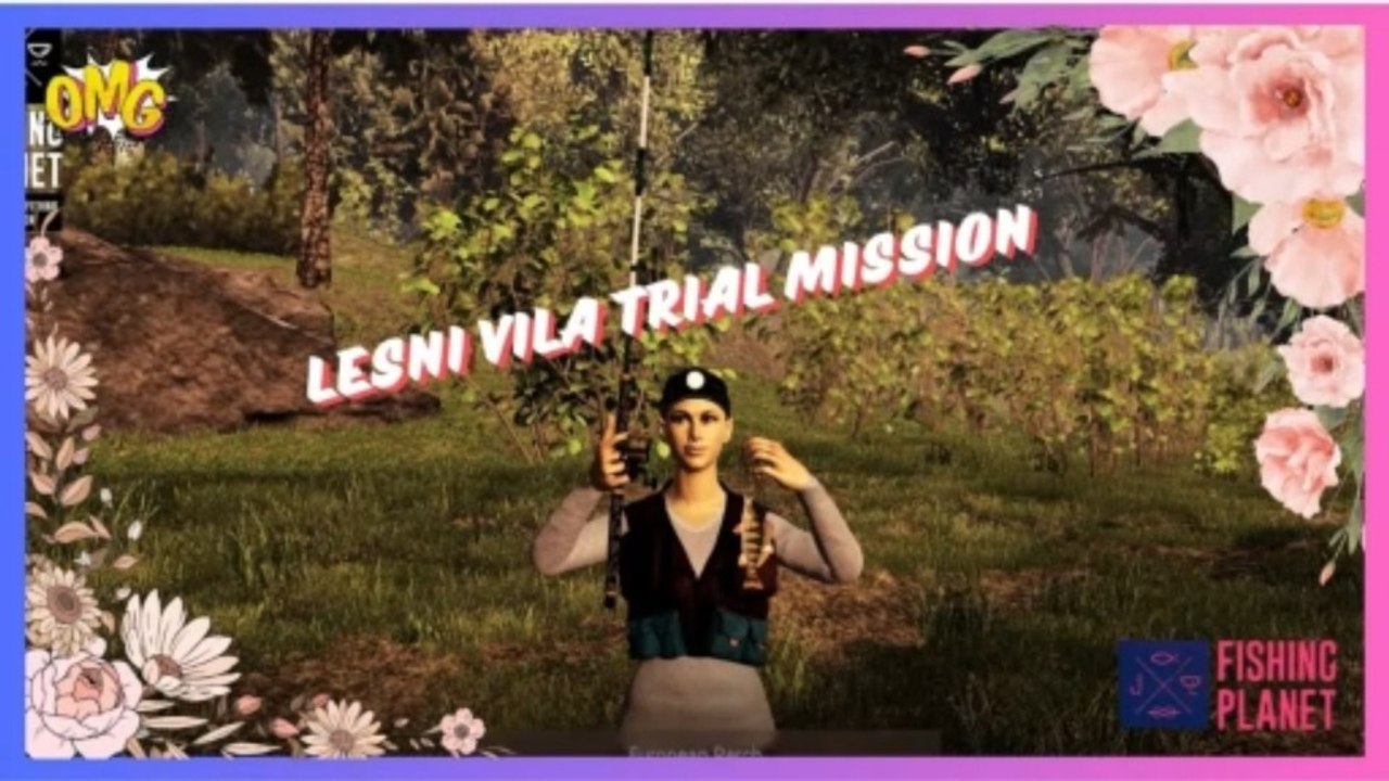 How to complete Lesni Villa Trial Mission | Fishing Planet