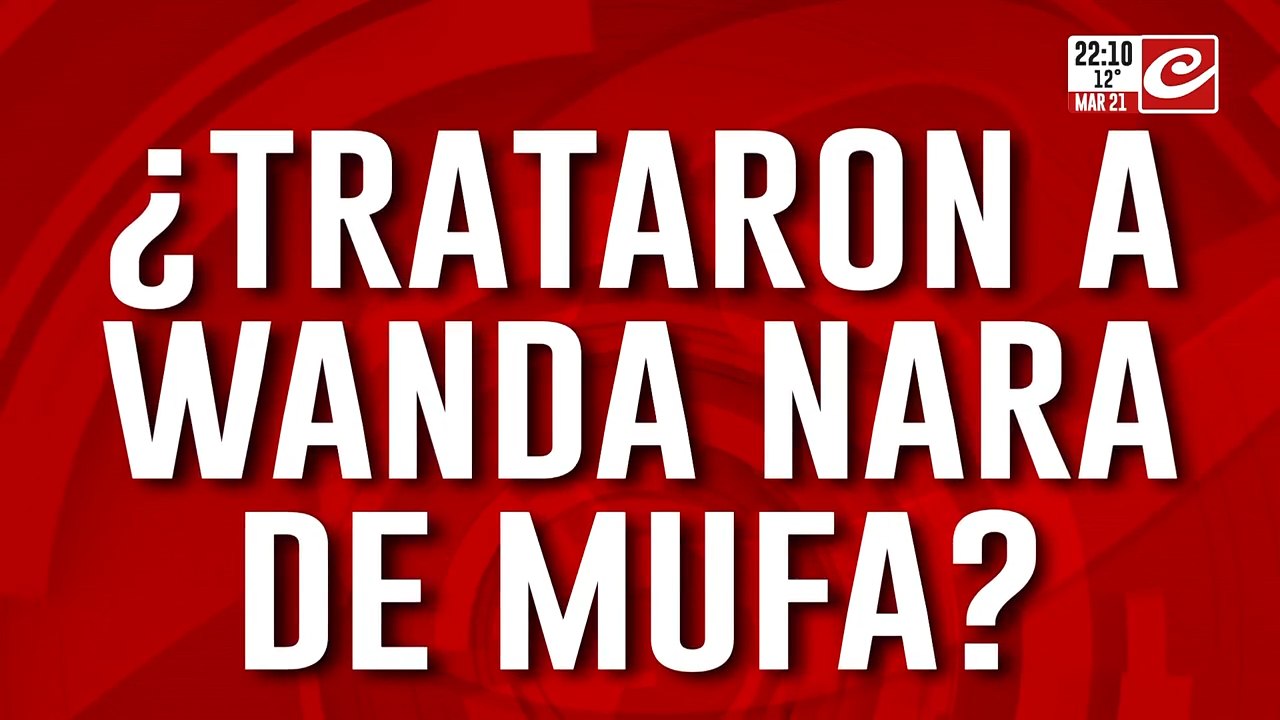 ¿Trataron a Wanda Nara de mufa?: el descargo del periodista que la agredio