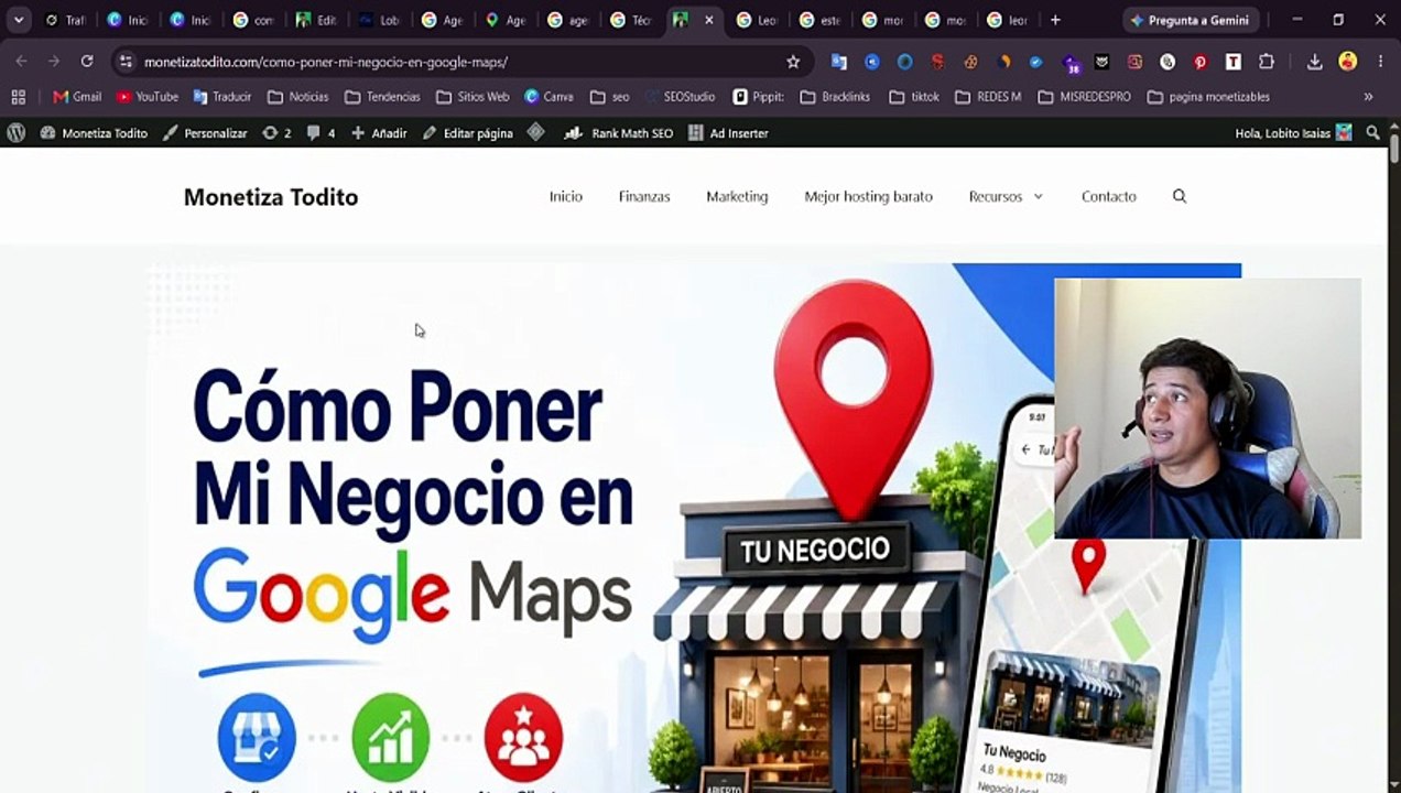 Cómo poner mi negocio en google maps