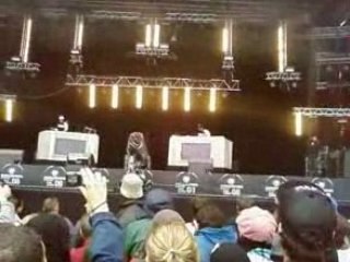 Arrivée de sinik aux eurockéennes 2008