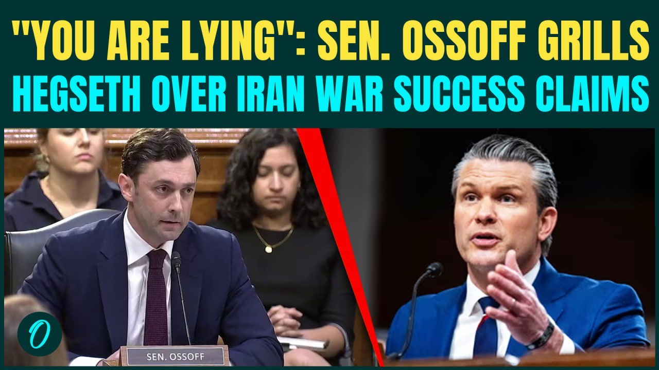 "Lied About Iranian Military":  Sen. Ossoff CONFRONTS Hegseth Over Repeated Lies On I War Success